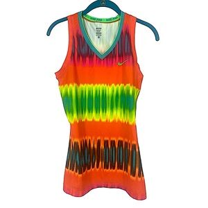 NIKE PRO | Multicolor Dri-Fit Tank Top | Size Small